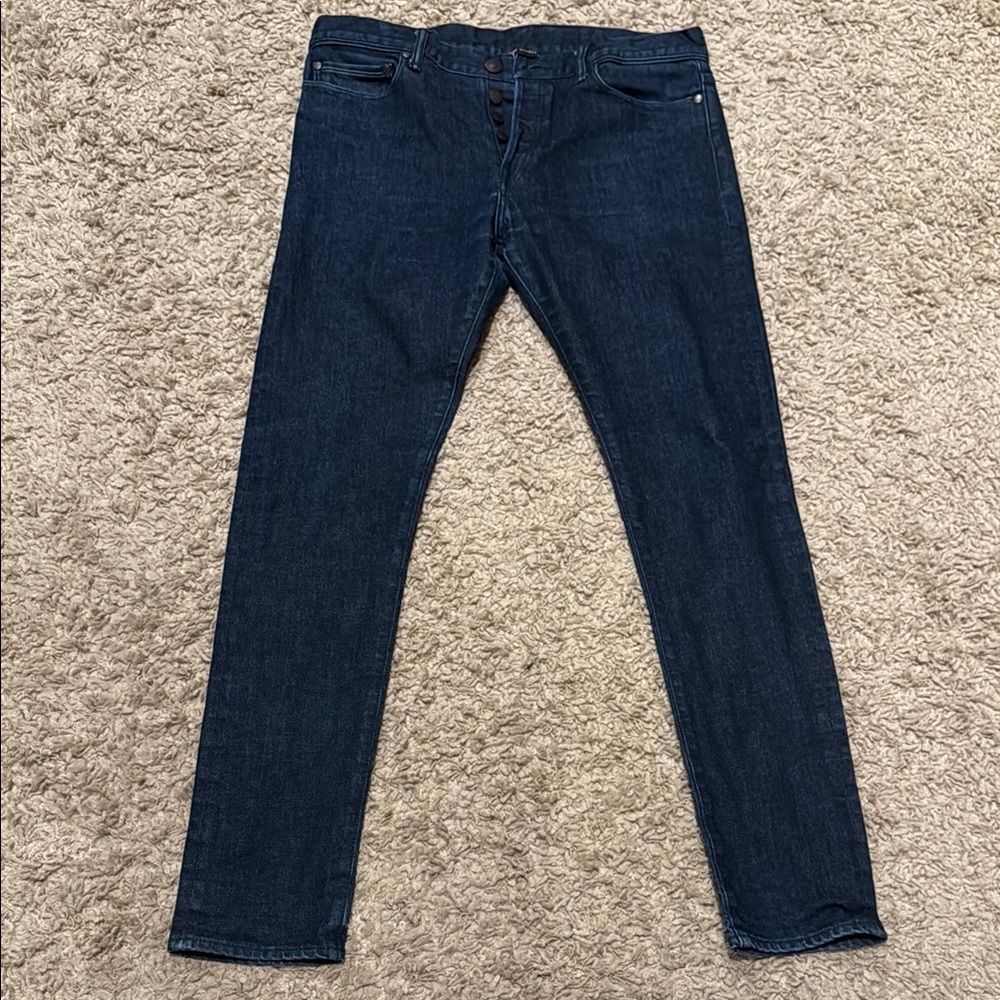 John Elliott Dark Wash The Cast 2 Men's Blue Jeans 34 Waist